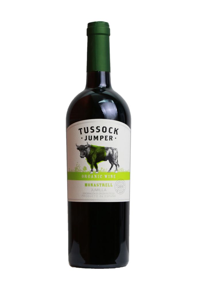 Вино Tussock Jumper Monastrell Organic / Монастрель Органик  (Испания /Бык) 0%