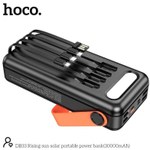 Внешний аккумулятор Hoco DB33Plus 30000 на солнечной батарее