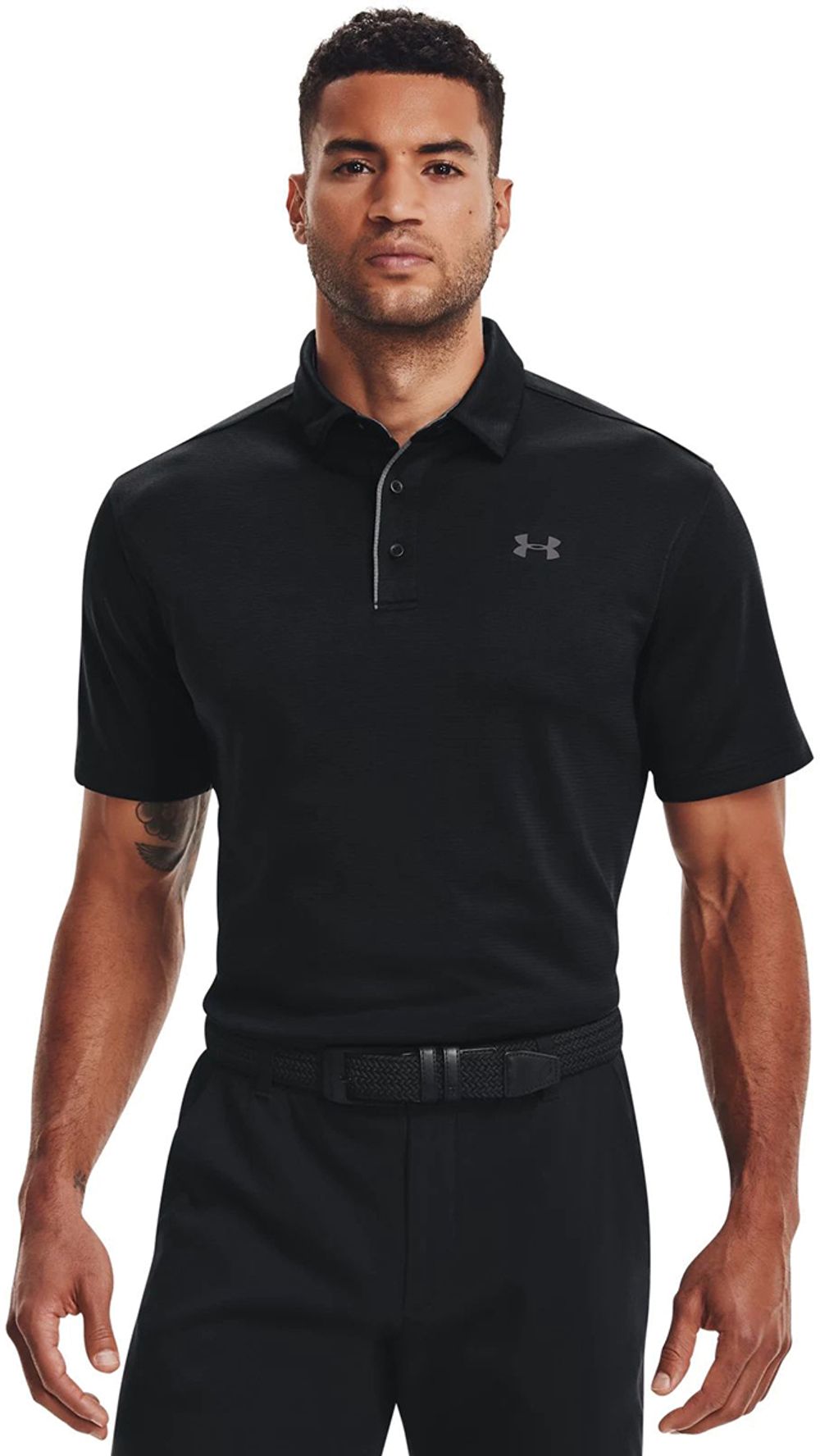 Поло Tech Polo Black / Graphite / Graphite
