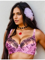 Французская модель Бюстгальтера большой размер с косточками