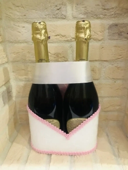 Украшение на шампанское