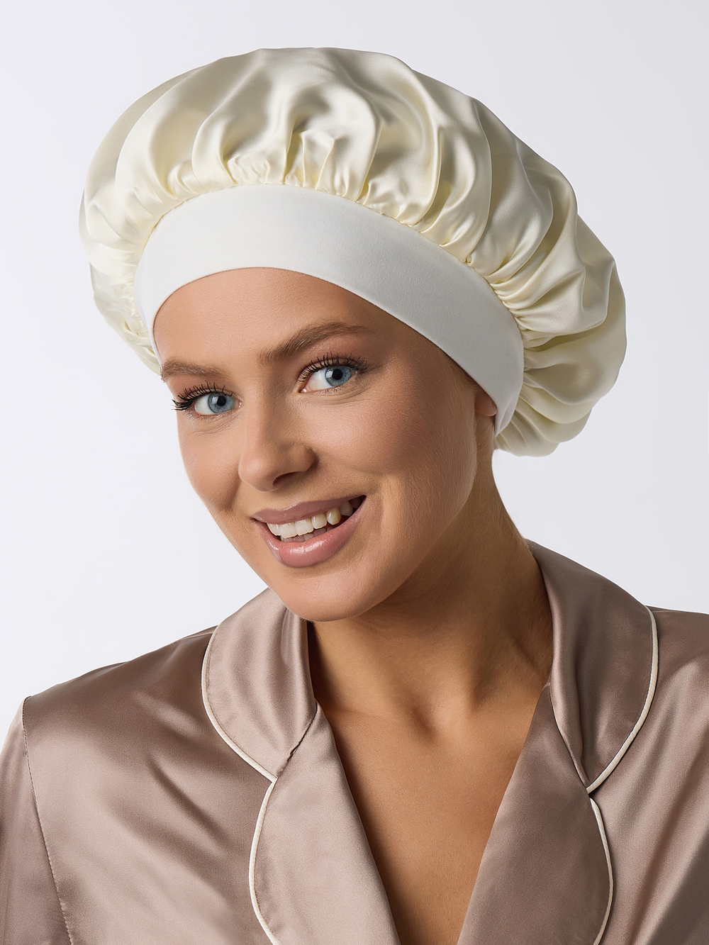Шапочка для сна OnSilk Бежевый