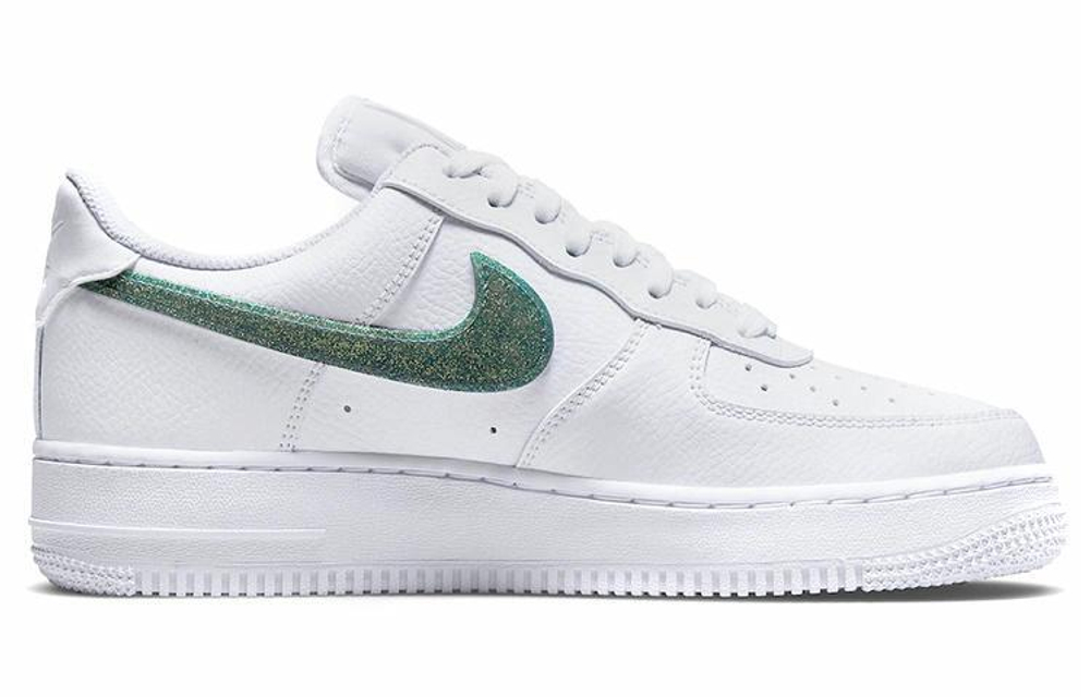 Кроссовки Nike Air Force 1 Low "Glitter Swoosh" (Женская размерная сетка)