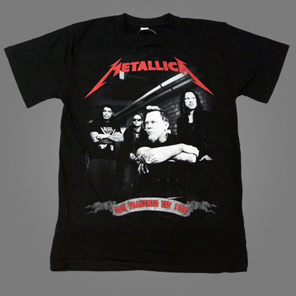 Футболка Metallica San Francisco Est 1982