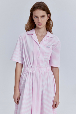 Платье в клетку из итальянского хлопка