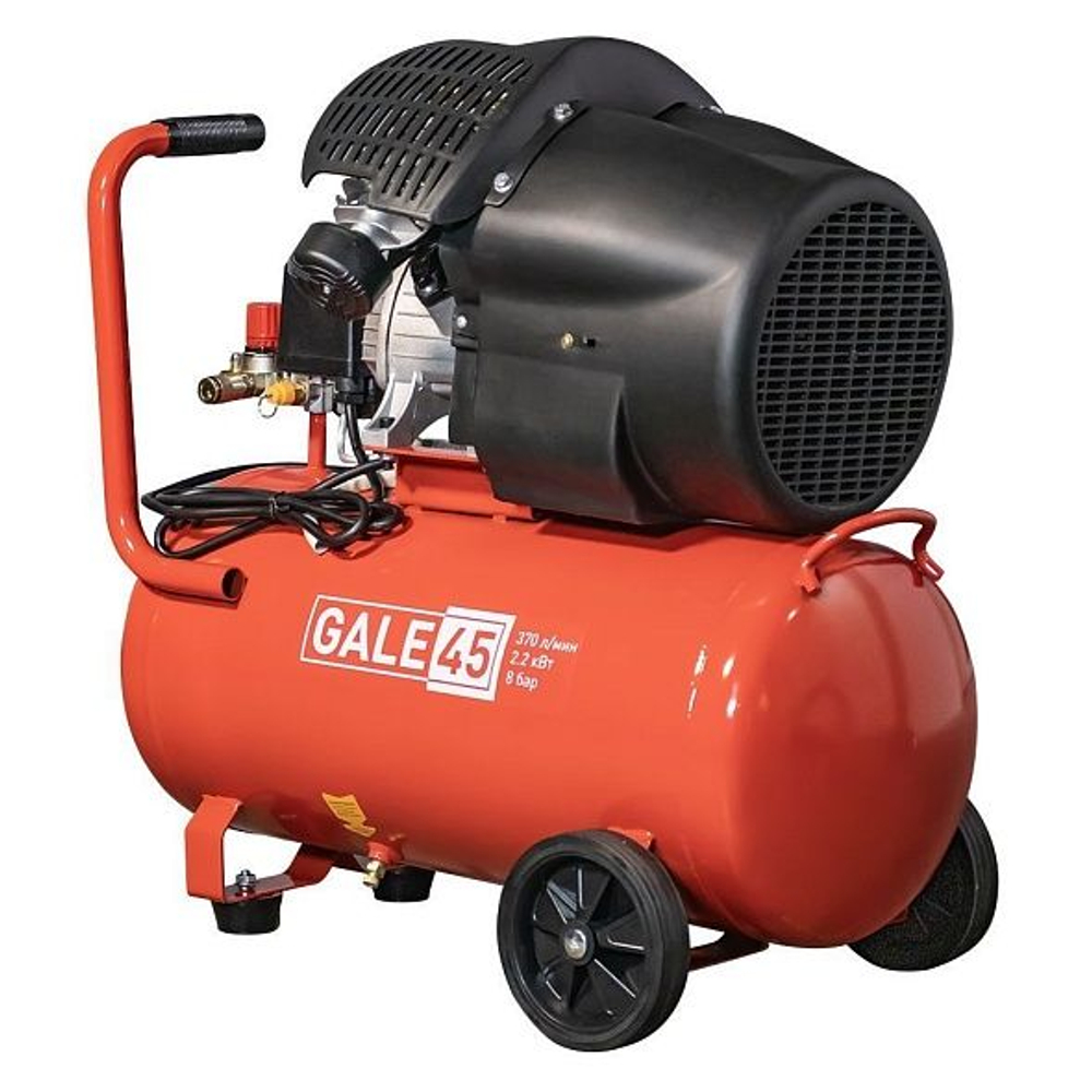 Компрессор GALE-45 (40л, 370л/мин-на входе, 2,2кВт, 230В)