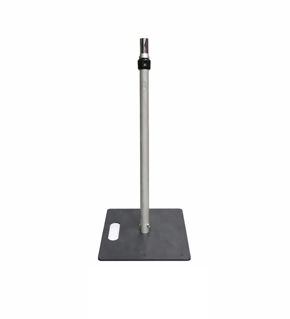 Pipe and Drape DGS - Регулируемая вертикальная стойка серебристая (90 - 150cm)