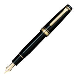 Ручка перьевая Sailor Pro Gear Black GT с пером 21K Bicolor EF (11-2036-120)