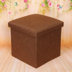 Короб для хранения вещей складной «ВЕСТА», цвет коричневый, 31*31*30.5см