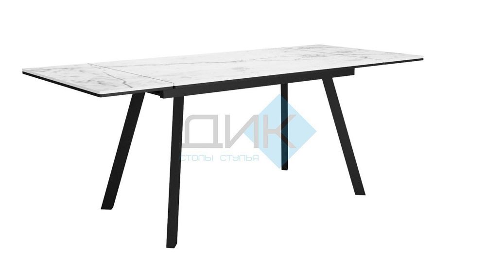 Стол DikLine SKA125 подстолье чёрное/опоры чёрные