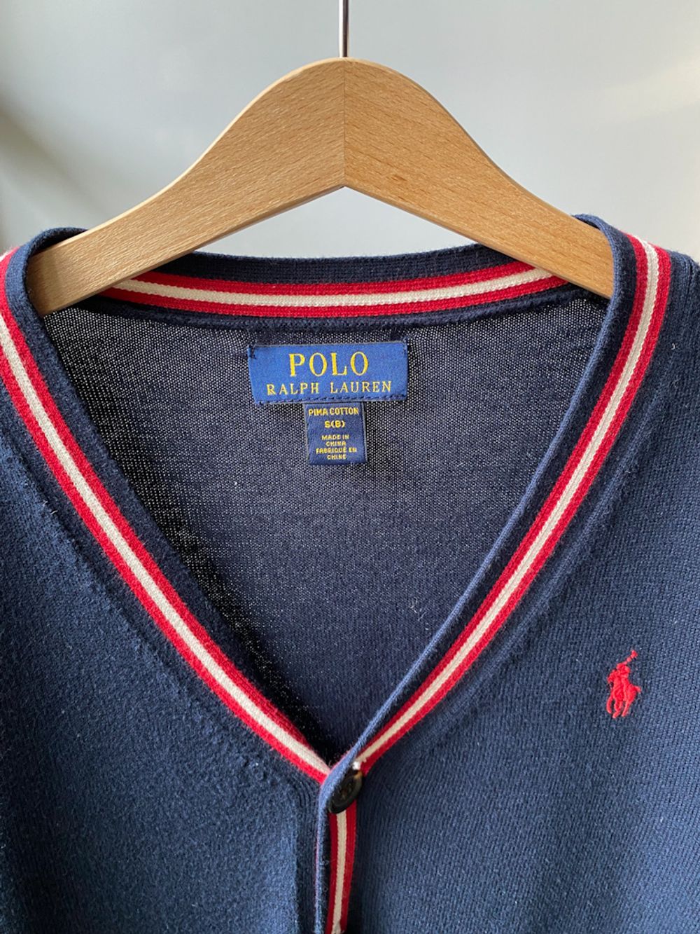 Хлопковый кардиган Ralph Lauren, 128
