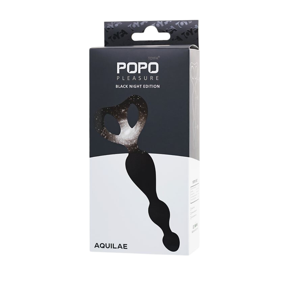 Анальная елочка из силикона POPO Pleasure, Aquilae