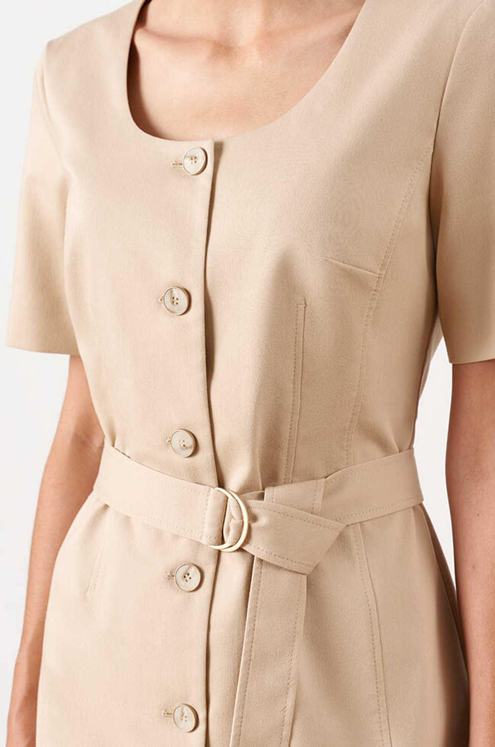 51569 Платье женское (бежевый)