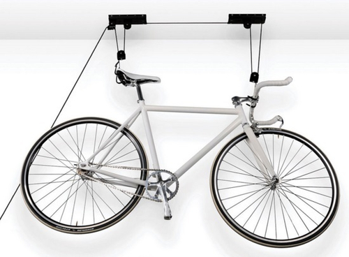 Держатель вело подвес крепл. к потолку до 4м/20кг (10) черный H044 HORST