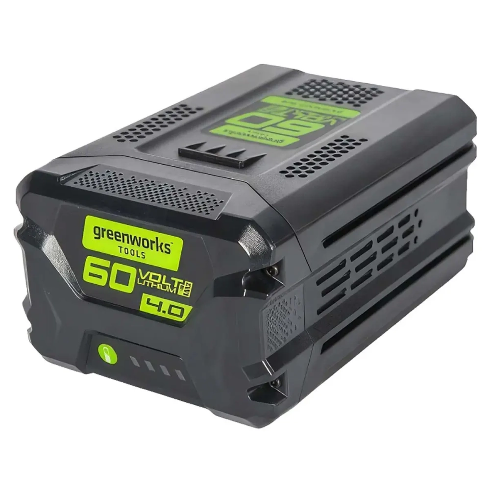 Greenworks GD60SS 60В аккумуляторный снегоуборщик (1 x 4 Ач, ЗУ) ковш 30 см, выброс 6 м 2602607UB