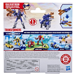Hasbro Transformers CYBERWORLD - Фигурка Гальватрон 10 см Armored Cyber Changers G1052