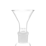 Воронка стеклянная для порошков, 75 мм, шлиф 29/32