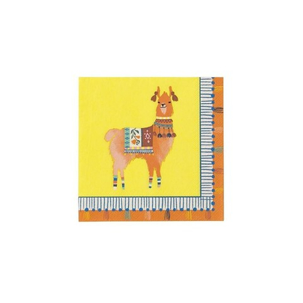 Салфетки маленькие "Llama" 20 шт.