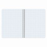 Тетрадь А5 96 л. BRAUBERG, гребень, клетка, обложка картон, "Knowledge", 404421, 4шт