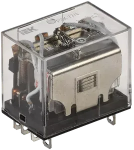 Реле промежуточное RRP10-4-10-220A IEK TDM РЭК77/4 10А 230В AC 4 переключения