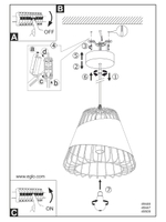 Подвесной светильник Eglo AUSTELL 49509