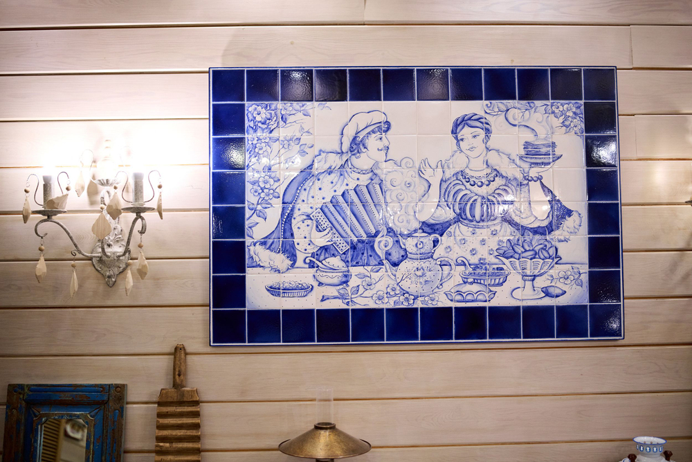 Праздник в стиле Гжель