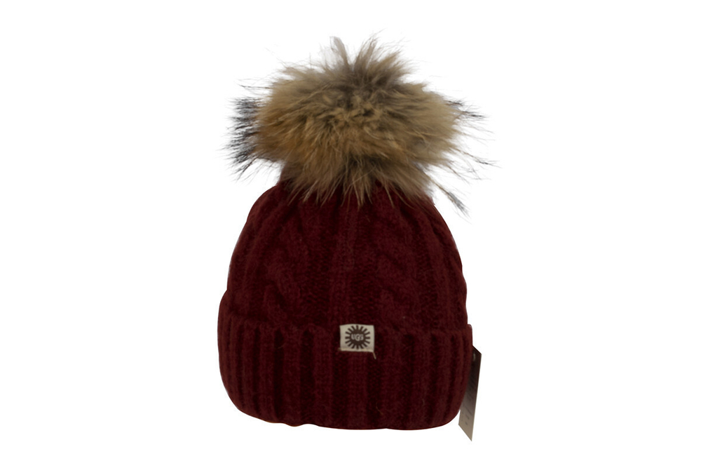 UGG Hat Wine Red