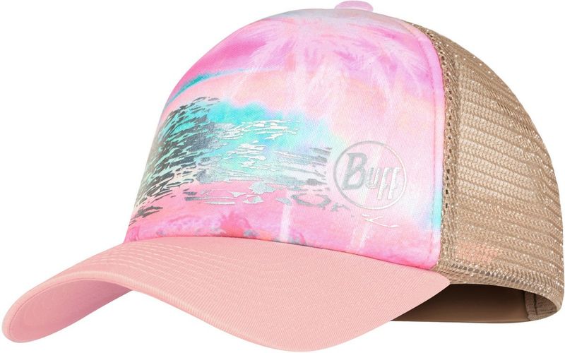 Кепка-бейсболка детская Buff Trucker Cap Kids Zina Pink Фото 1