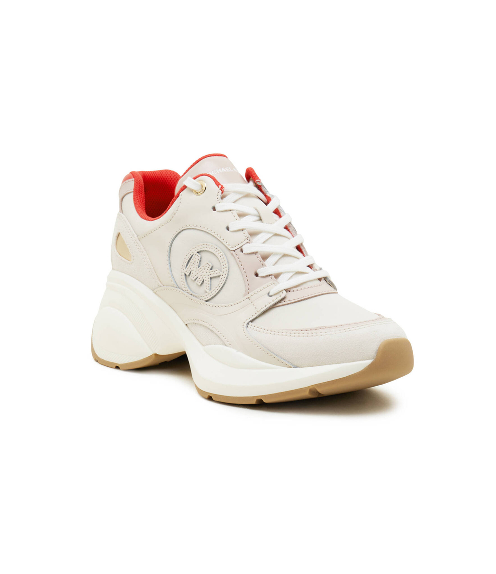 Кроссовки ZUMA Michael Kors - бежевый(43S4ZUFS1D)