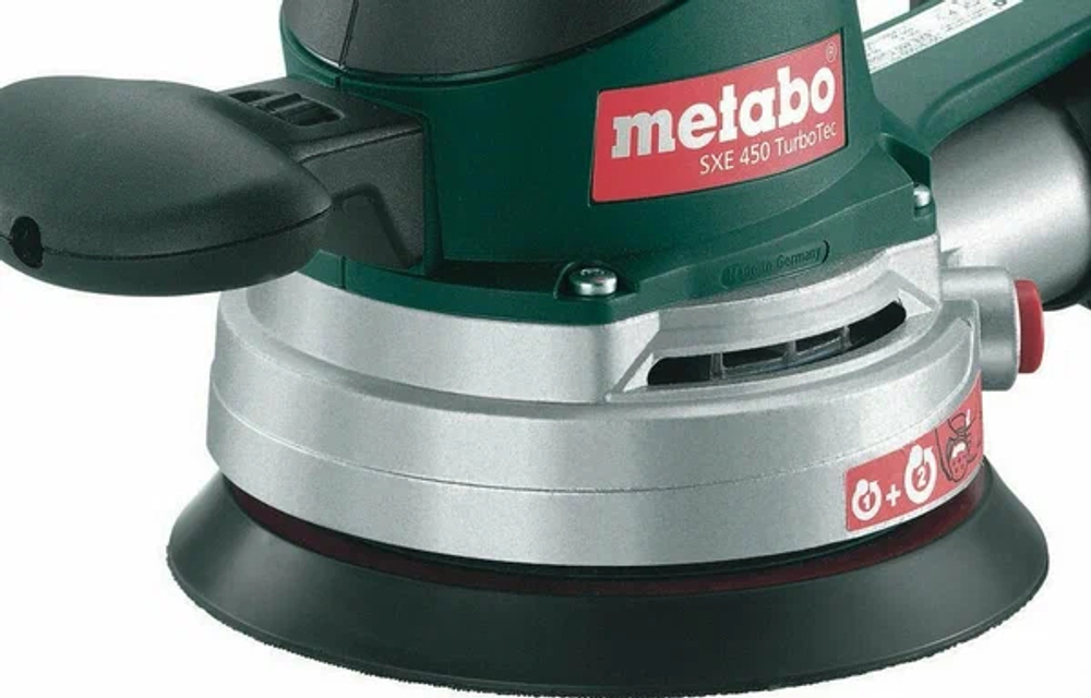Эксцентриковая шлифмашина Metabo SXE 450 TurboTec