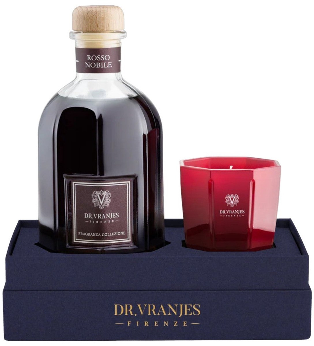 Rosso Nobile 250 ml и свеча 80 g - подарочное издание