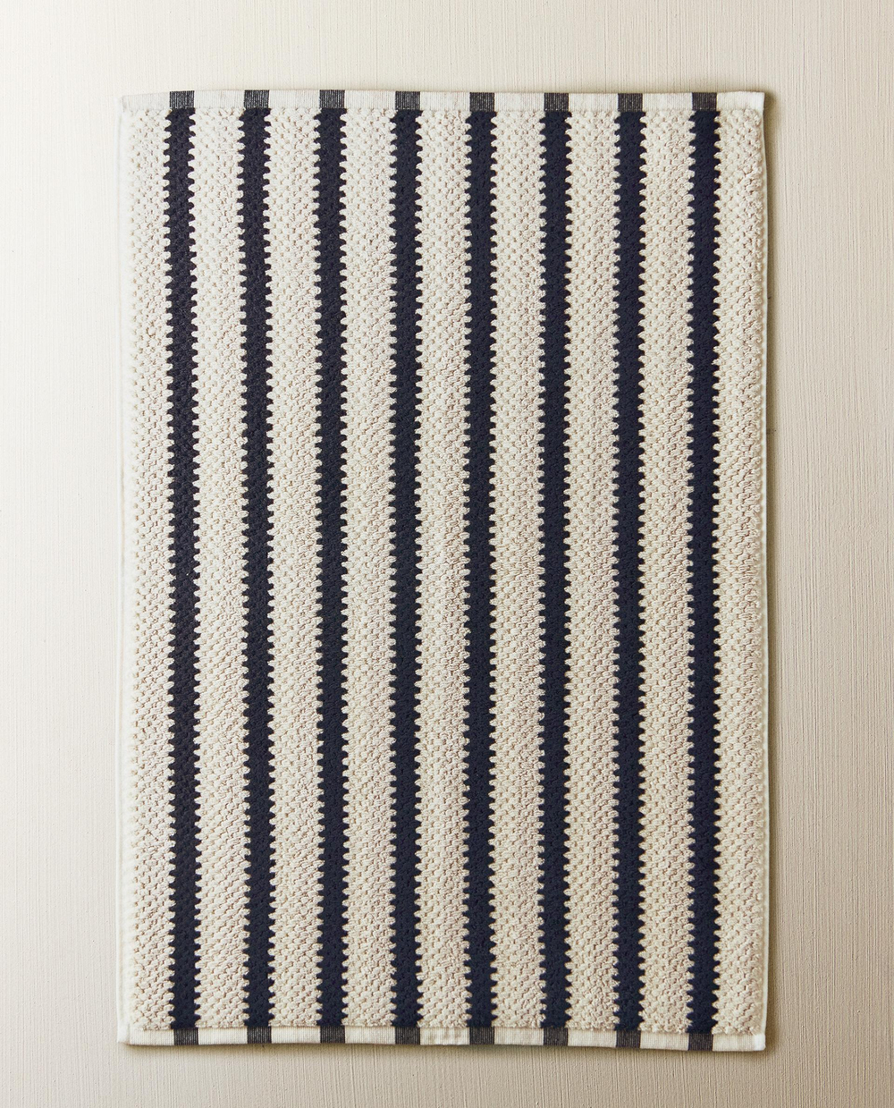 Zara Home коврик для ванной из хлопка, чёрный, 50x80 см