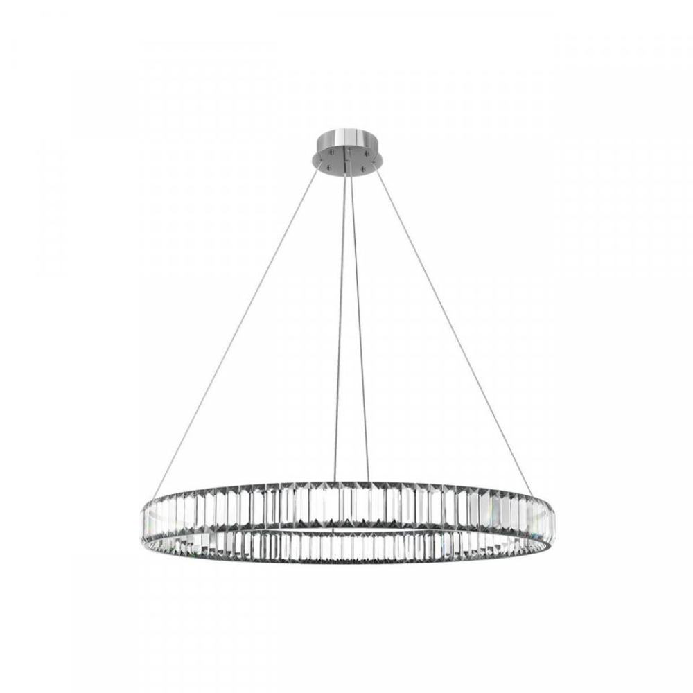 Подвесная светодиодная люстра Loft It Crystal ring 10135/800 Chrome