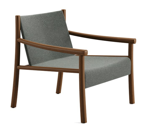 Кресло Kata ARPER массив тика/ткань/ black,charcoal 775х770х760h