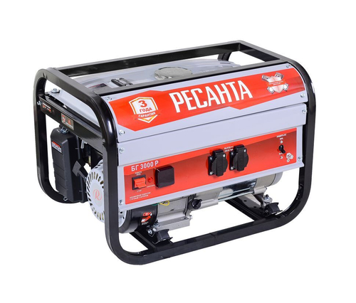 Электрогенератор Ресанта БГ 3000 Р 64/1/43
