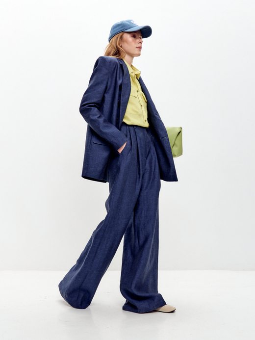 Льняные брюки