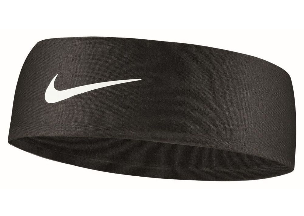 Резинка на голову Nike Dri-Fit Fury Headband - black/white