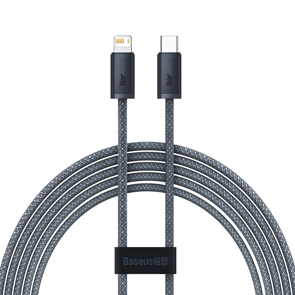 Lightning Кабель Baseus Dynamic Series Fast Charging Data Cable Type-C to iP 20W 2m - Slate Gray