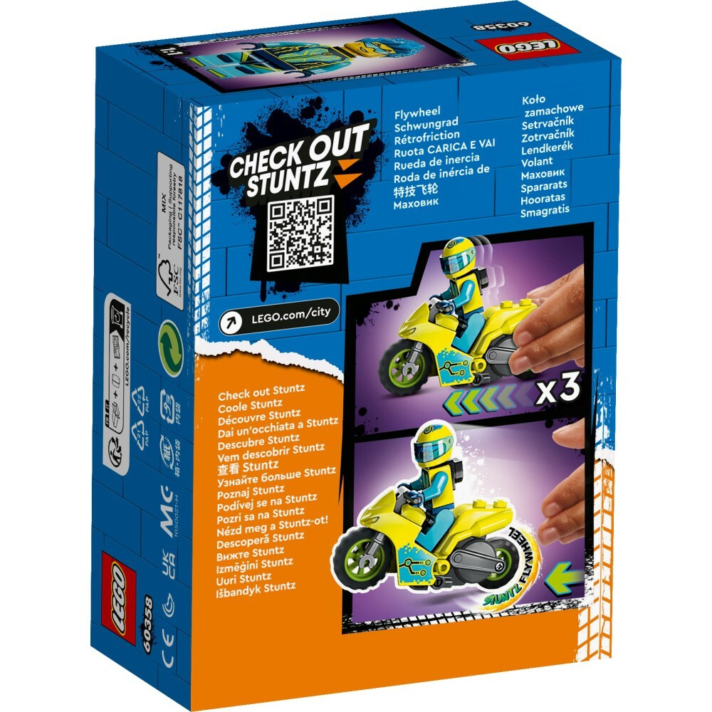 LEGO City - 60358 Кибер-каскадерный велосипед