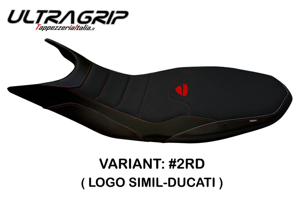 Ducati Hypermotard 821 939 2013-2018 Tappezzeria чехол для сиденья Megara-TB ультра-сцепление (Ultra-Grip)