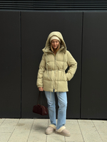 Пуховик Bob зеленое яблоко