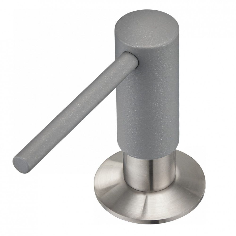 Дозатор для моющего средства MILACIO Ultra MC.931.GR серый металлик