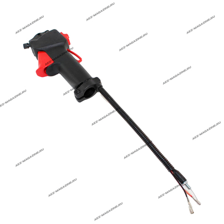 Ручка газа бензокосы для установки на штангу