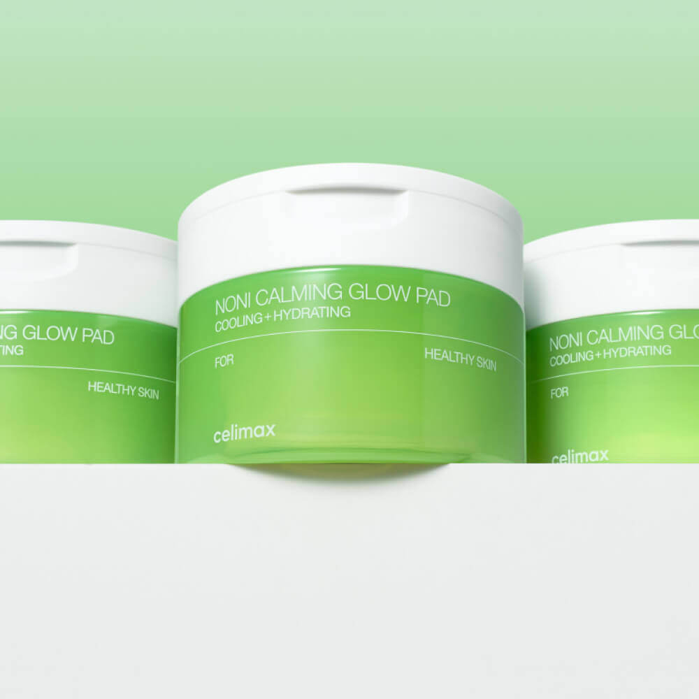 Celimax Успокаивающие тонер-пэды с экстрактом нони The Real Noni Calming Glow Pad