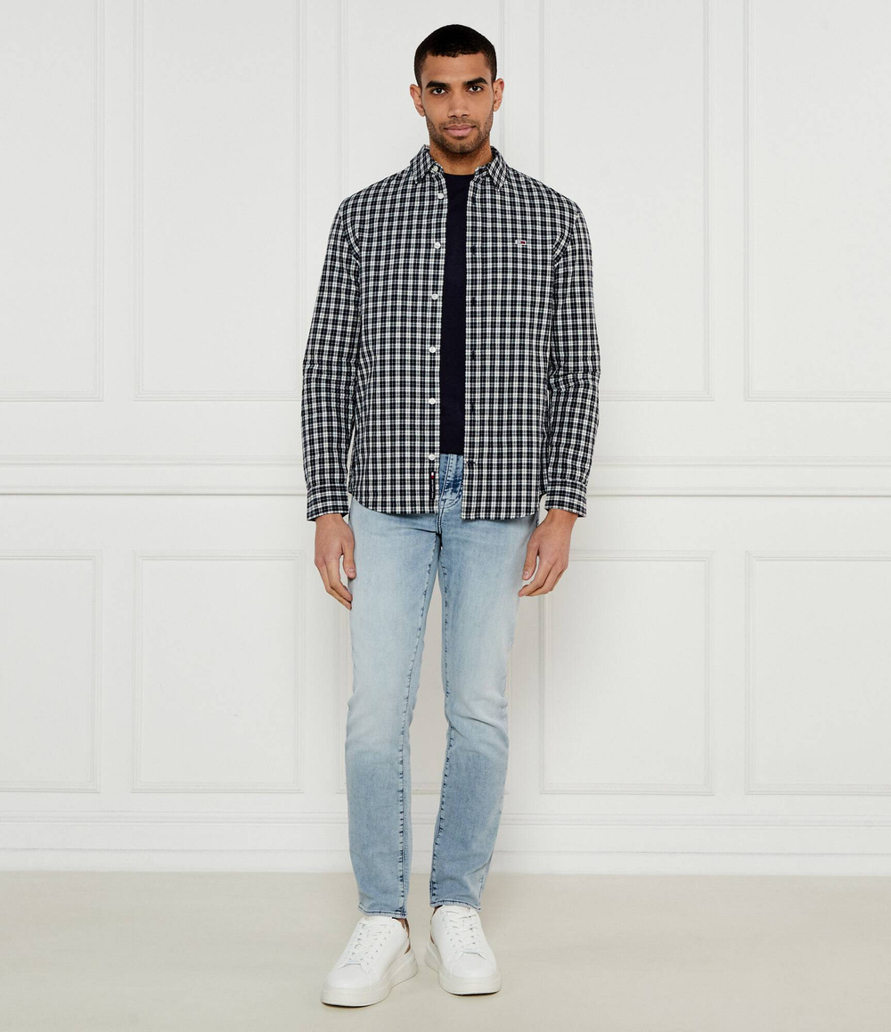 Рубашка Tommy Jeans - черный(DM0DM20885)