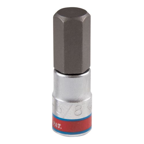 KING TONY (203512S) Насадка (бита) торцевая 1/4", Hex, 3/8", L = 37 мм