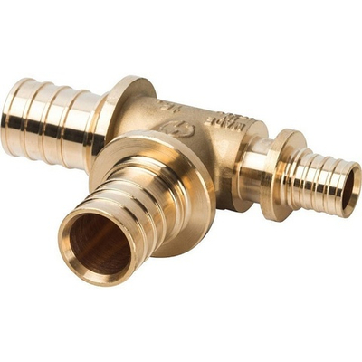 STOUT Тройник переходной 25x25x16 аксиальный для труб из сшитого полиэтилена