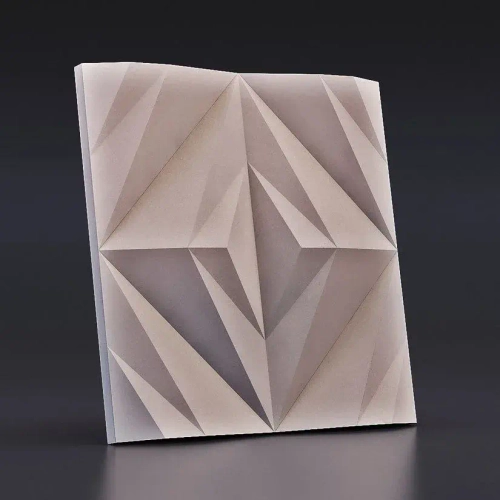 Гипсовая панель Крупные ромбы