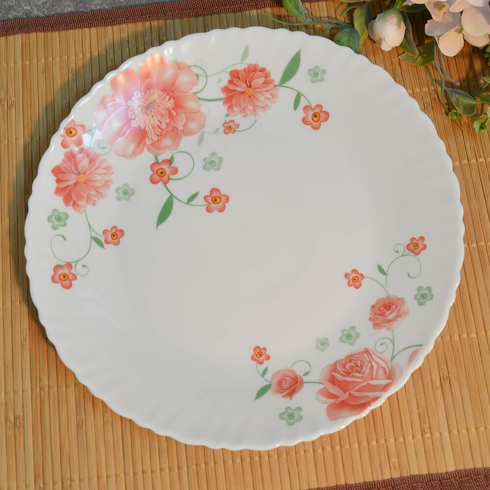 Тарелка обеденная 24,1см, стеклокерамика, Jewel 7254