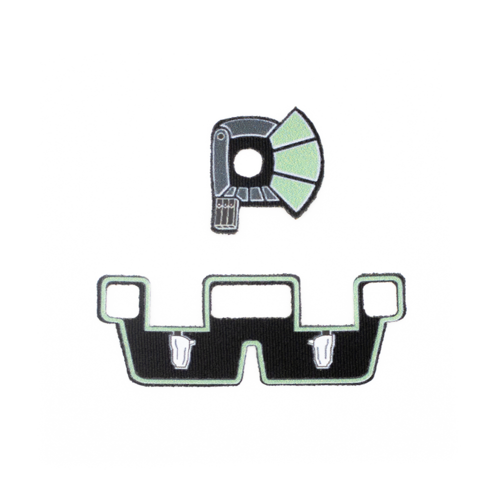 Комплект тканевых аксессуаров для клонов коммандеров (Цвета в ассортименте)